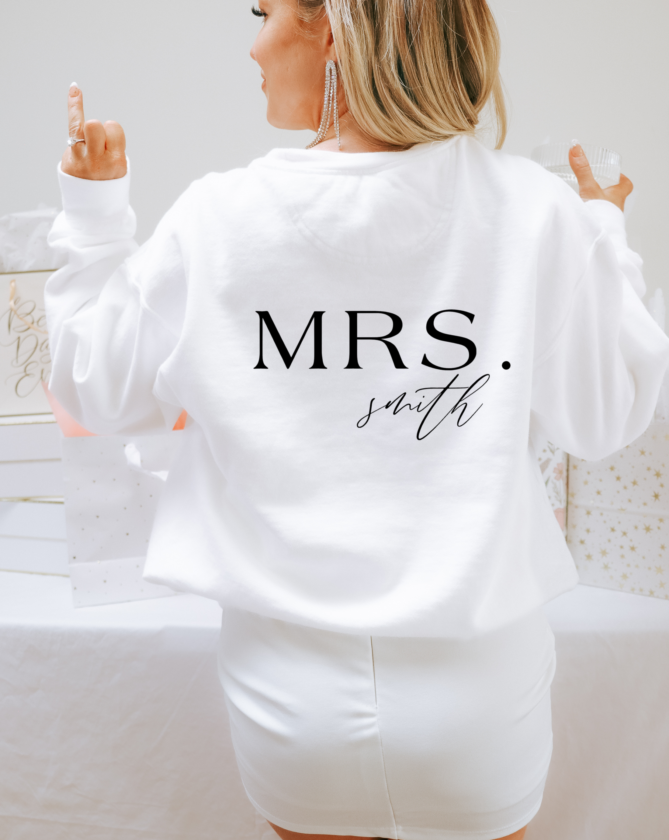 Wifey Mrs. Sweatshirt