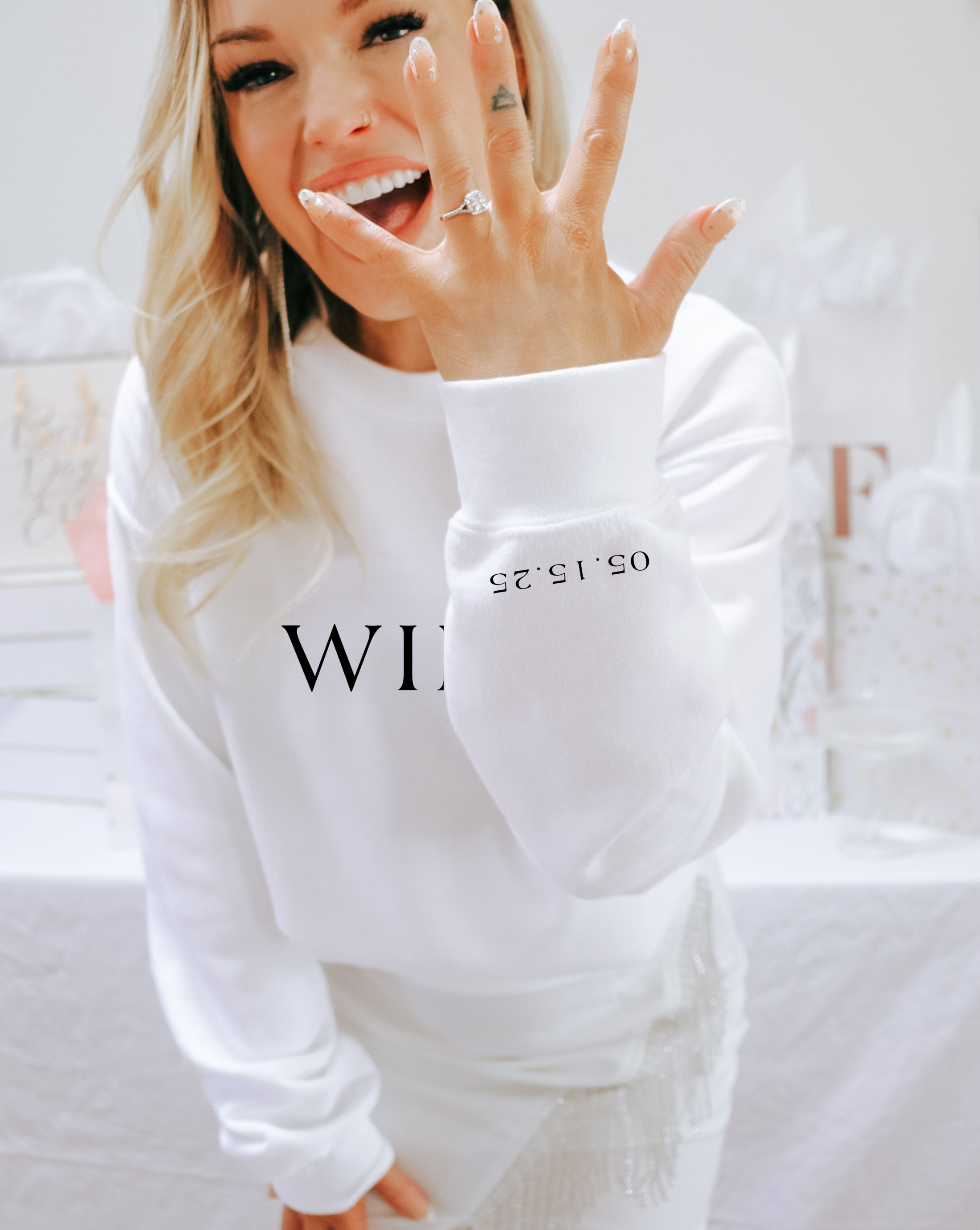 Wifey Mrs. Sweatshirt