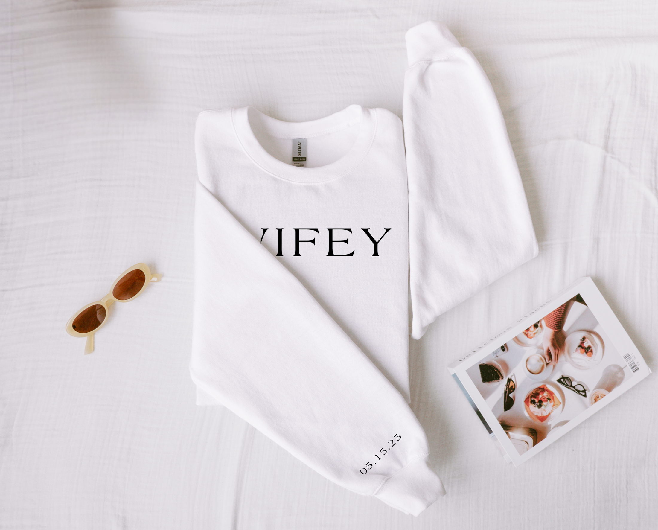 Wifey Mrs. Sweatshirt