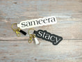 Load image into Gallery viewer, Personalized Leather Keychain
